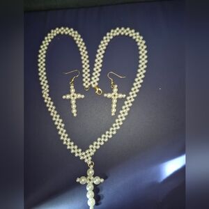 Handmade Necklace/earrings Set